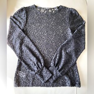 Stella & Dot Juliana Stretch Lace
Top Blouse Black S NWOT